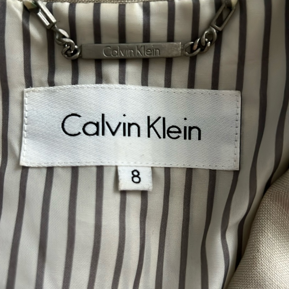 Calvin Klein relaxed, fit blazer
